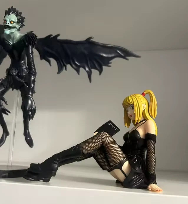 Misa Amane Sitting Pose Death Note Desktop Anime Figure Model PVC 4" [Boxed]