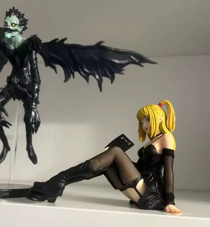 Misa Amane Sitting Pose Death Note Desktop Anime Figure Model PVC 4" [Boxed]
