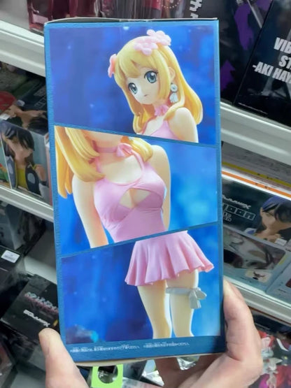 Kohaku Pink Mini Dress Dr. Stone Kawaii Anime Figure Model Statue PVC 7.8" [Original]