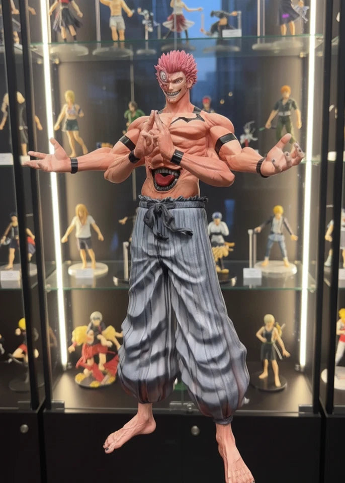 Sukuna Ryomen Jujutsu Kaisen Collectible Anime Figure Model Statue PVC 11” [Boxed]