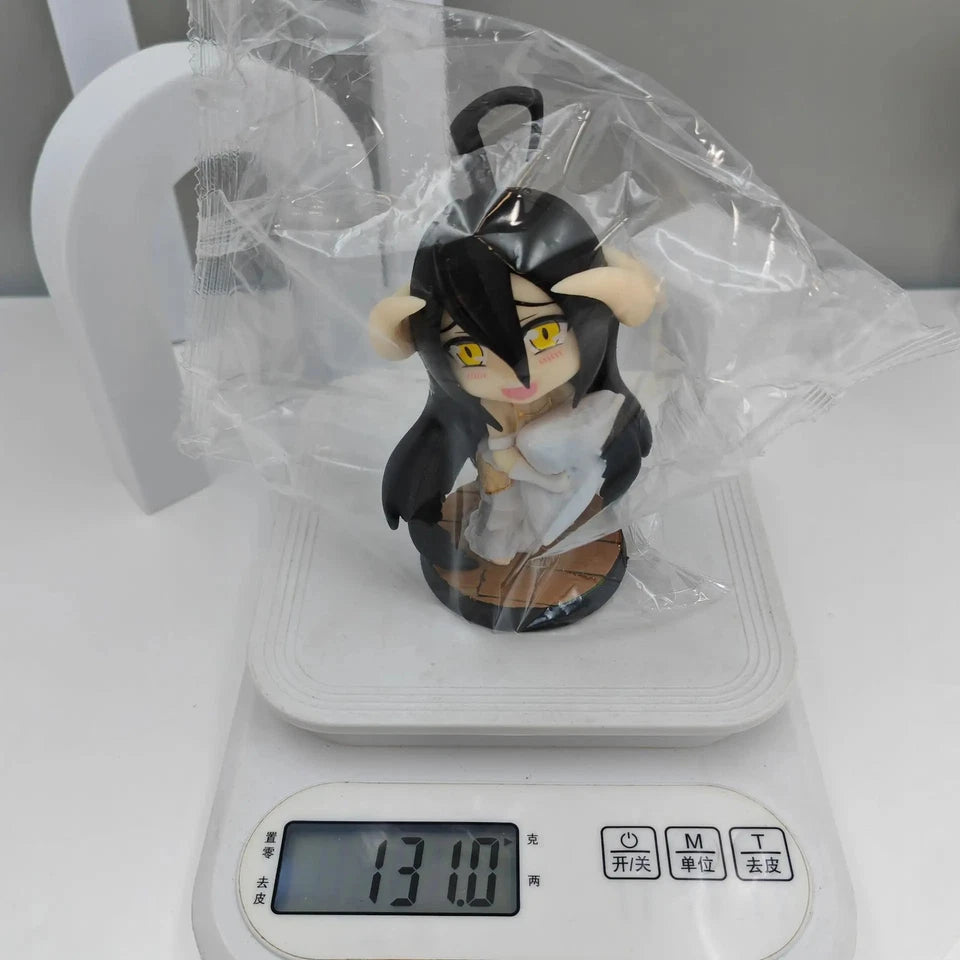 Albedo OVERLORD Anime Kawaii Chibi Desktop Figurine Girl PVC 4.2 in [No Box]