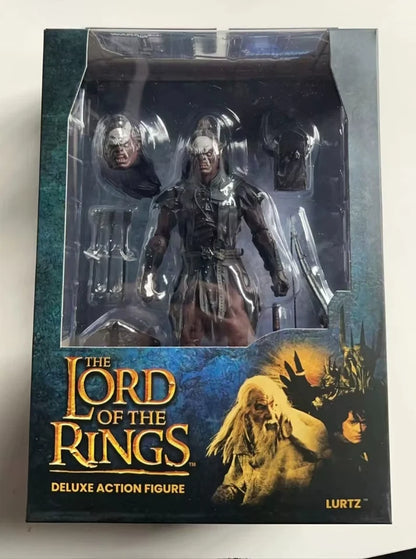 Lurtz Uruk-hai Captain The Lord of the Rings Adjustable Action Figure PVC 7" [Boxed]