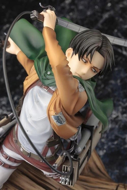 Levi Ackerman Attack on Titan AoT Anime Rare Action Figure PVC 13.7" [Boxed]