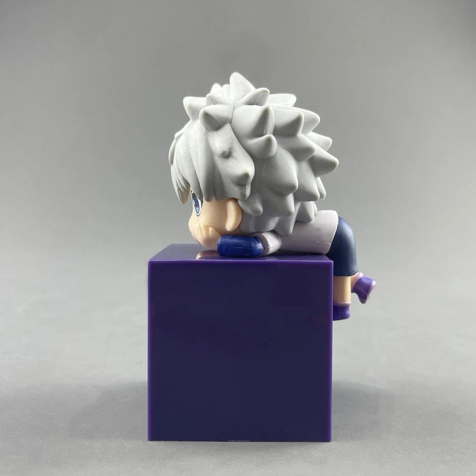 Killua, Gon, Kurapika, Hisoka Chibi Hunter × Hunter Anime Figure Model Statue PVC 4" [Boxed]