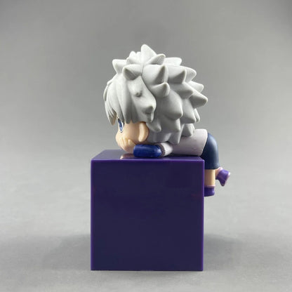 Killua, Gon, Kurapika, Hisoka Chibi Hunter × Hunter Anime Figure Model Statue PVC 4" [Boxed]