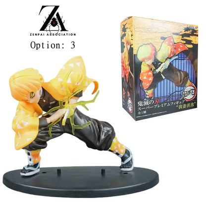 Tanjiro Zenitsu Kyojuro Demon Slayer Anime Figures PVC 6" [Boxed]