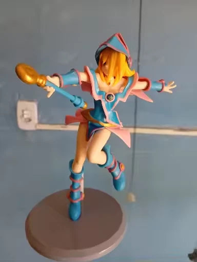 Dark Magician Girl Yu-Gi-Oh Cute Kawaii Anime Figure Model Statue PVC 8" [Boxed]