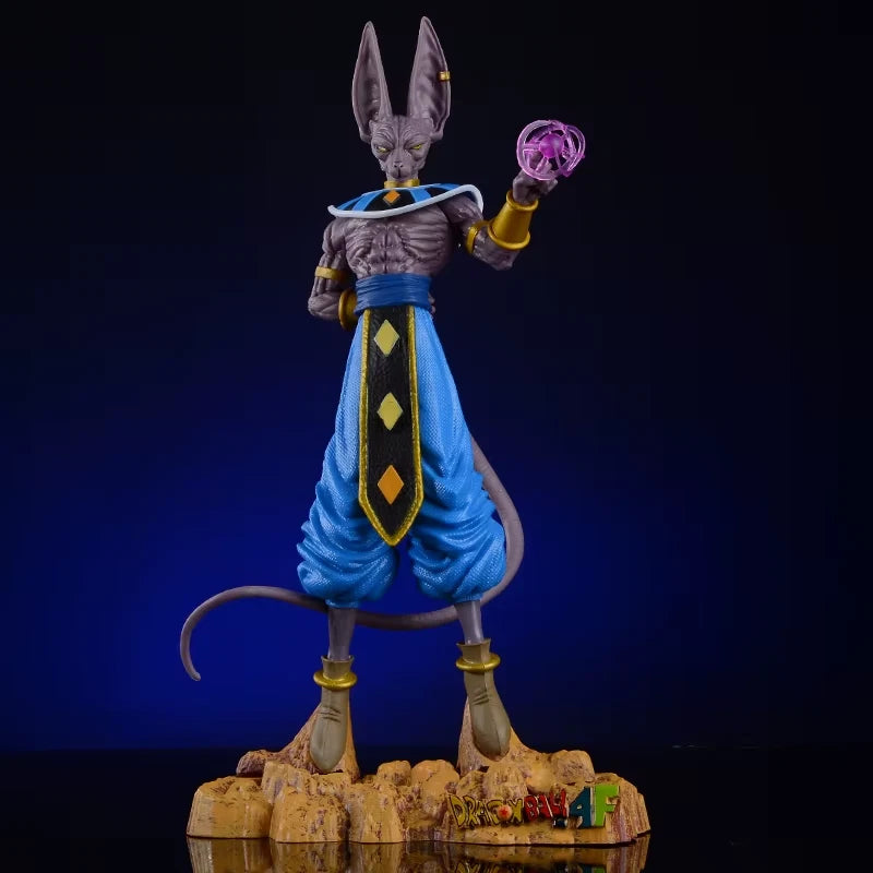 Beerus the Destroyer Dragon Ball Super Anime Figure Model Statue PVC 11" [No Box]