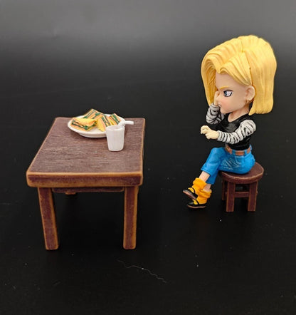 Goku, Vegeta, Gohan, Android 18, Dragon Ball Z Anime Figure PVC 3" [No Box]