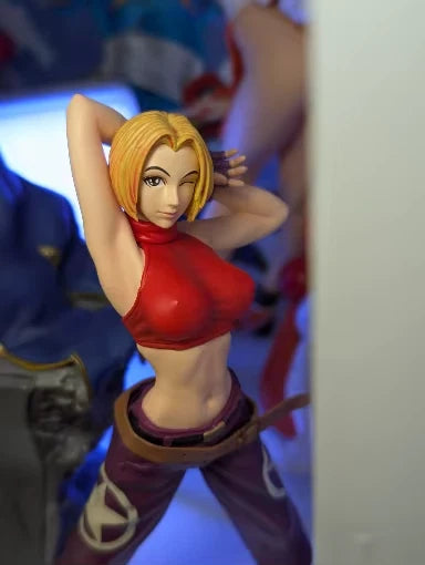 Blue Mary Ryan The King of Fighters Classic Action Figure PVC 7.4" [Original]