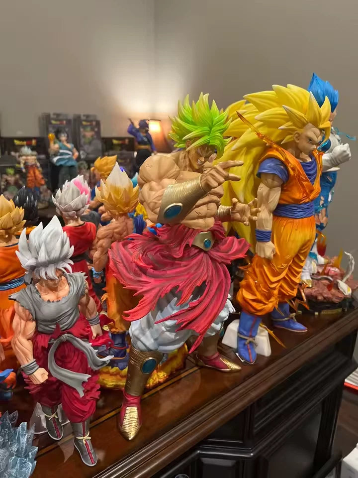 Broly the Legendary Super Saiyan Dragon Ball Z Anime Figure PVC 19'' [No Box]
