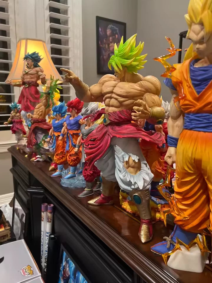 Broly the Legendary Super Saiyan Dragon Ball Z Anime Figure PVC 19'' [No Box]