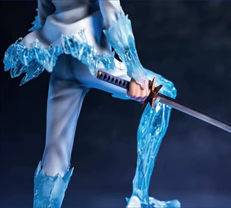 Toshiro Grand Crimson Lotus Ice Ring Bleach Iconic Anime Figure PVC 11" [Boxed]