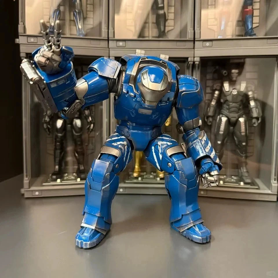 Iron Man Mark 38 Hulk Buster Marvel Adjustable Iconic Action Figure 7" [Boxed]