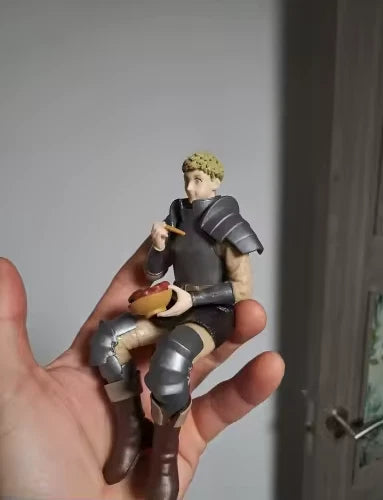 Laios Touden Sitting Delicious in Dungeon Anime Figure Model Statue PVC 5" [Boxed]
