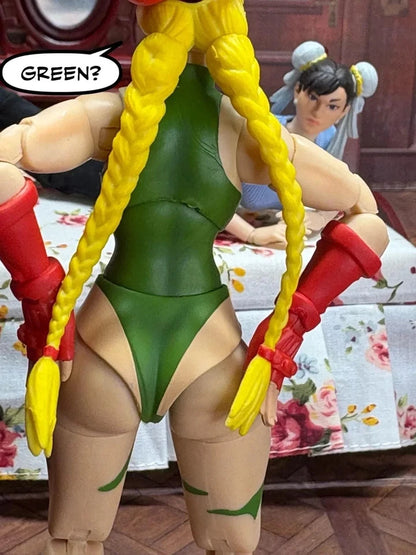 Cammy Killer Bee Street Fighter Action Figure Model Statue PVC 6" [No Box]