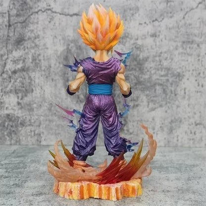 Gohan Super Saiyan Dragon Ball Z Classic Anime Figure Model PVC 9.5" [Boxed]