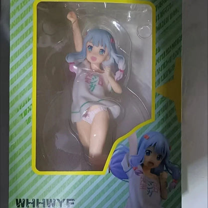 Izumi Sagiri Pajamas Eromanga Sensei Anime Figure Model Statue PVC 9.4" [Boxed]