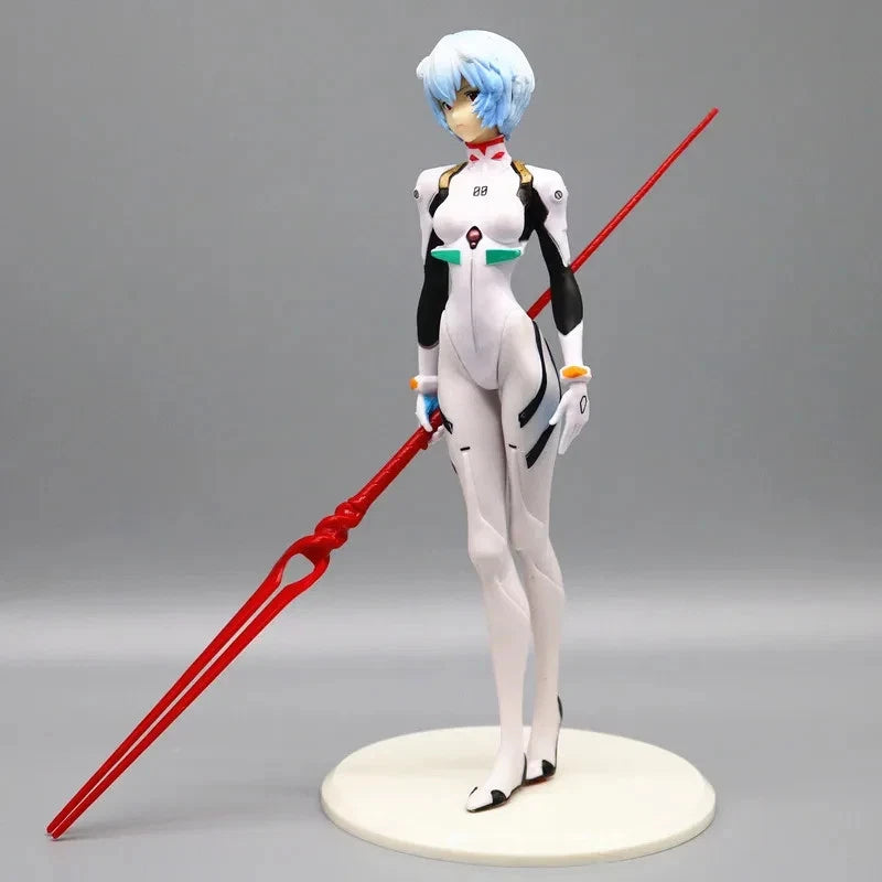 Rei Ayanami Pilot Suit Rebuild of Evangelion Anime Figure Model PVC 8.5" [Boxed]