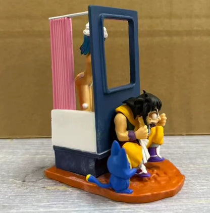 Bulma & Yamcha Dragon Ball Z Funny Anime Figure Model Statue PVC 4" [Adult Collectible]