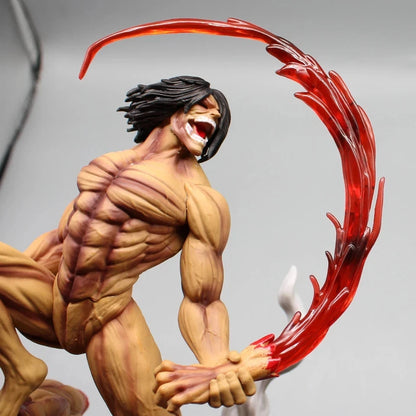 Eren vs Jaw Titan Attack on Titan AOT Best-Selling Anime Figure PVC 11.4" [Boxed]