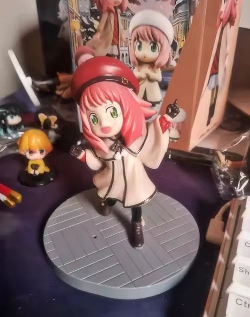 Anya Forger Winter Detective Spy × Family Anime Kawaii Figure PVC 5.5" [Boxed]