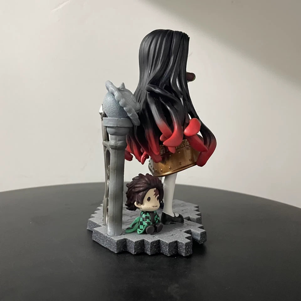 Nezuko Anya Forger Outfit Demon Slayer Anime Kawaii Figure PVC 5" [Boxed]