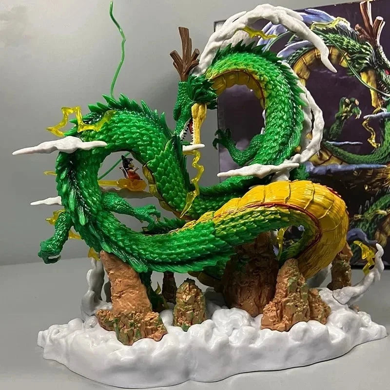Kid Goku & Shenron Dragon Ball Z Collectible Display-Ready Figure PVC 8" [Boxed]