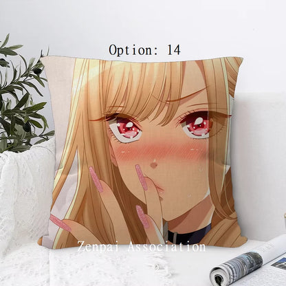 Marin My Dress-Up Anime Kawaii Pillow Cushion Cover 1.5 x 1.5 ft