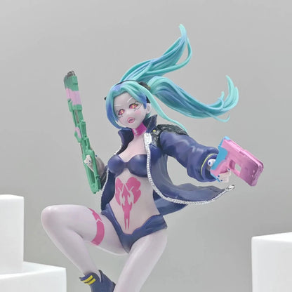 Rebecca The Destroyer Cyberpunk Edgerunners Popular Anime Figure PVC 9" [Boxed]