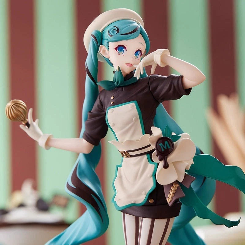 Hatsune Miku Pastry Chef Project DIVA rhythm Vocaloid Figure PVC 7.2" [Boxed]