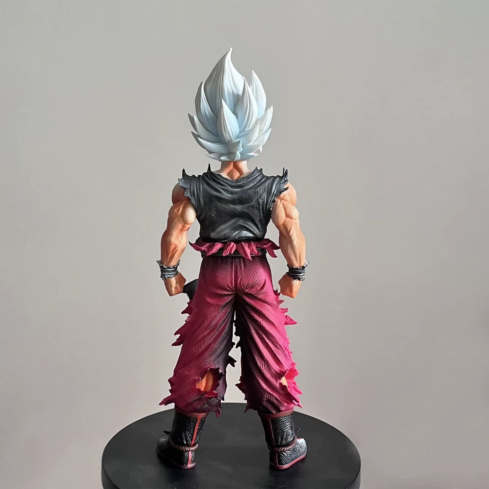Goku Perfected Ultra Instinct Form Dragon Ball Z Anime Figure PVC 11" [No Box]