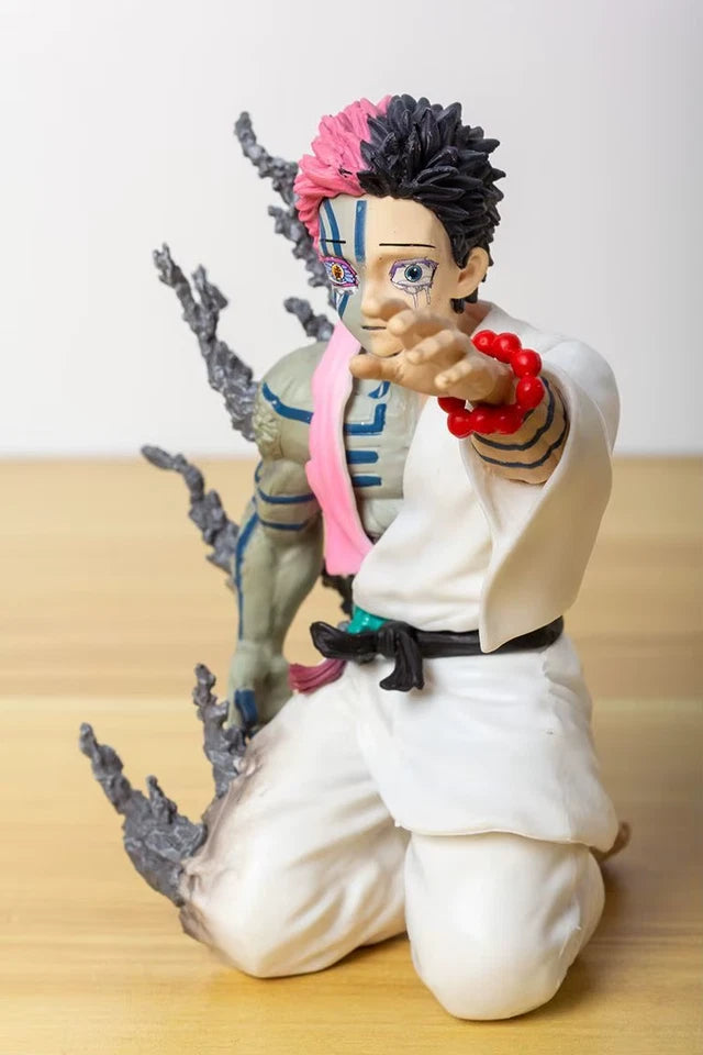 Akaza Hakuji Upper Moon 3 Demon Slayer Anime Figure PVC 5.1 in [Boxed]