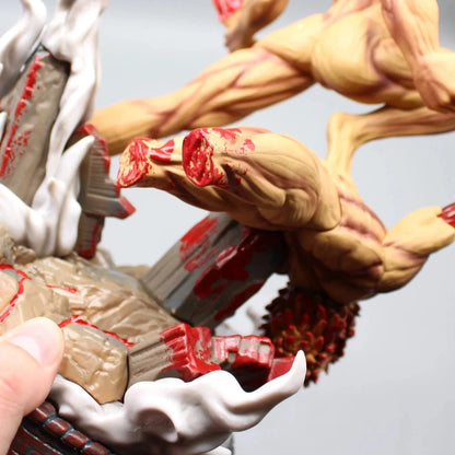 Eren vs Jaw Titan Attack on Titan AOT Best-Selling Anime Figure PVC 11.4" [Boxed]