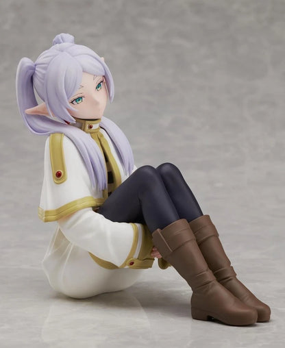 Frieren Sitting Frieren: Beyond Journey's End Anime Figure PVC 4.5" [No Box]