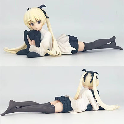 Sora Student Uniform Yosuga no Sora Kawaii Desktop Anime Figure PVC 2.7" [No Box]