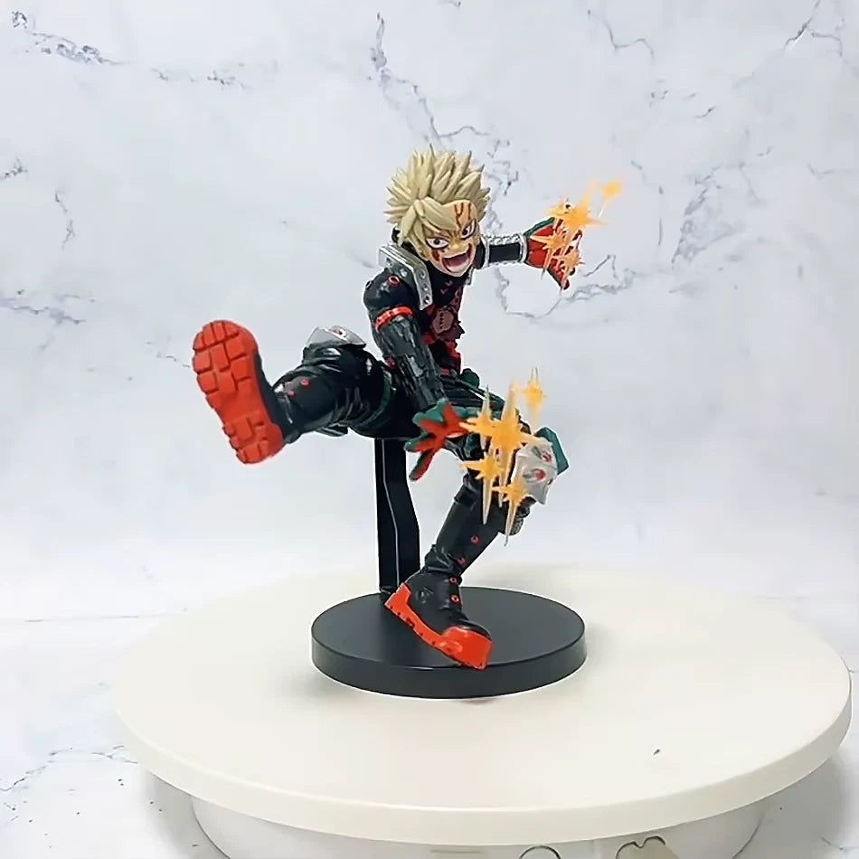 Bakugo Nitroglycerin Sweat My Hero Academia Popular Anime Figure PVC 7" [Boxed]