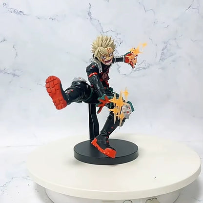 Bakugo Nitroglycerin Sweat My Hero Academia Popular Anime Figure PVC 7" [Boxed]