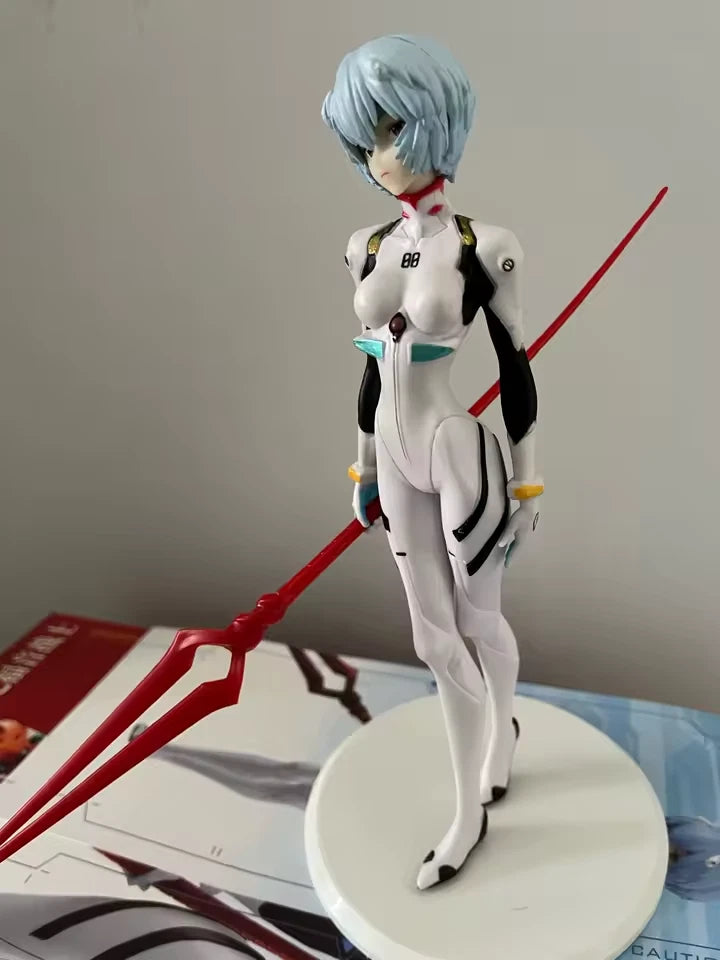 Rei Ayanami Pilot Suit Rebuild of Evangelion Anime Figure Model PVC 8.5" [Boxed]