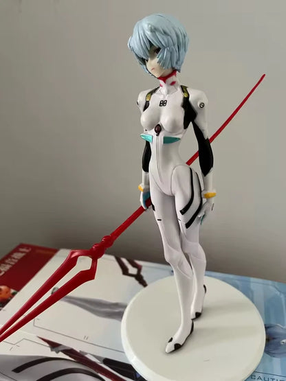 Rei Ayanami Pilot Suit Rebuild of Evangelion Anime Figure Model PVC 8.5" [Boxed]