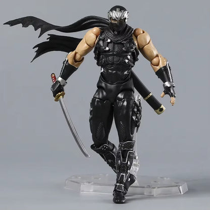 Ryu Hayabusa Ninja Gaiden RPG Adjustable Iconic Action Figure PVC 5.9" [Boxed]