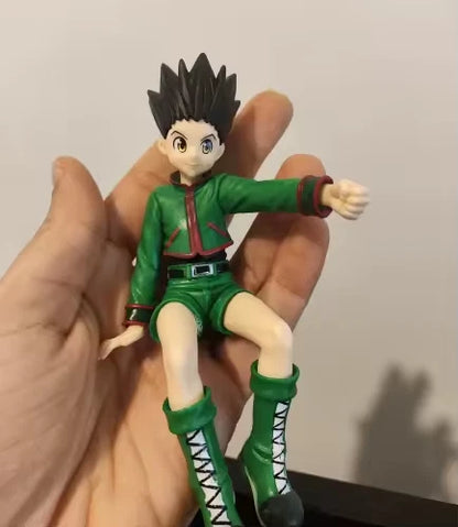 Gon Freecss Fist Bump Hunter × Hunter Desktop Anime Figure Model PVC 5" [No Box]