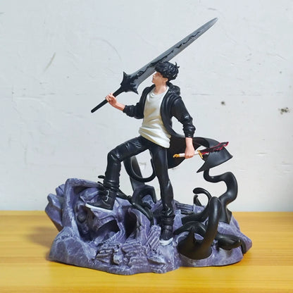Sung Jinwoo Solo Leveling Anime Limited Edition Action Figure PVC 7.8" [Boxed]