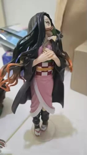 Nezuko Kamado Demon Slayer Anime Collectible Kawaii Figure PVC 6.5" [No Box]
