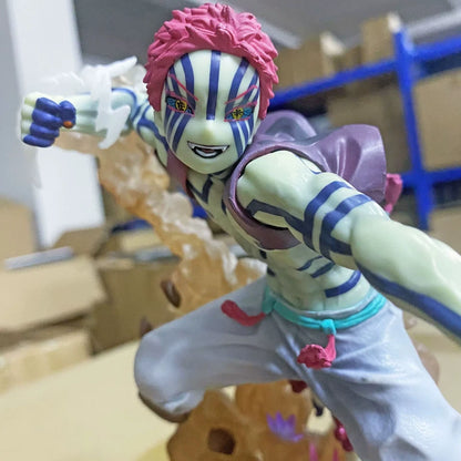 Akaza Upper Moon 3 Demon Slayer Anime Limited Ed Rare Figure PVC 7 in [Boxed]