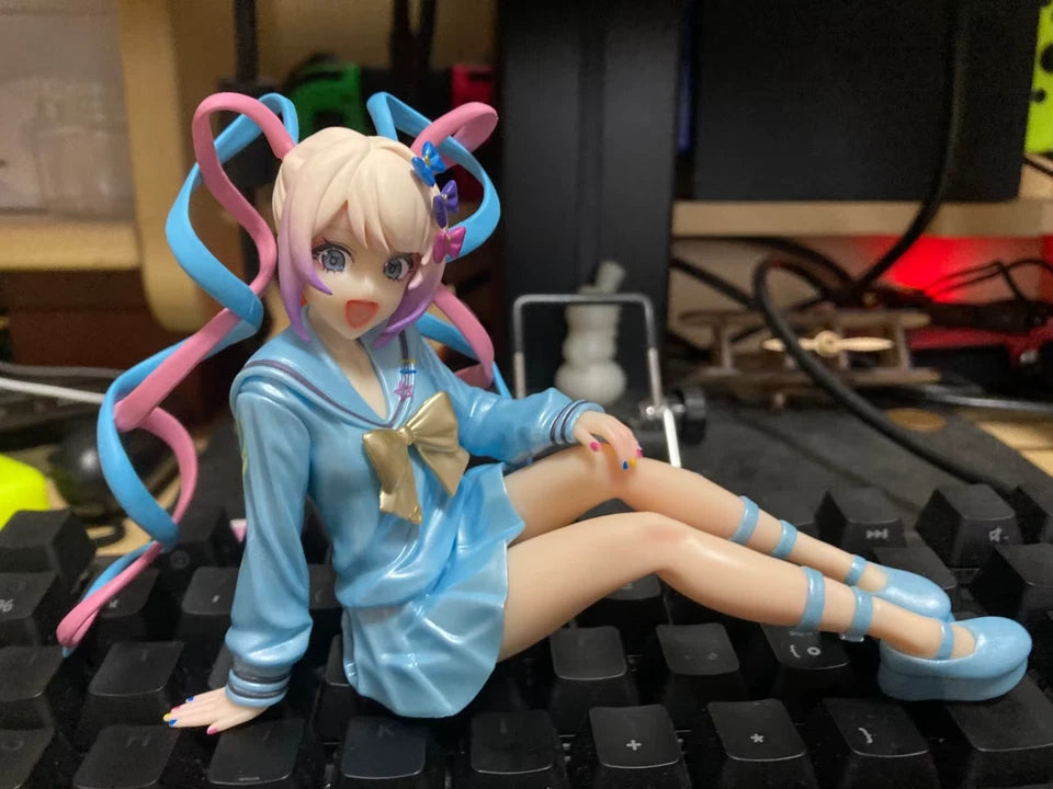KAngel Sitting Needy Streamer Overload Gaming Kawaii Figure PVC 3.5" [Boxed]