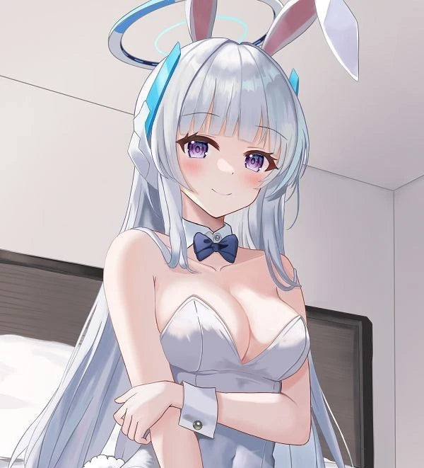 Ushio Noa Bunny Blue Archive Cute Kawaii Anime Figure Model Statue PVC 10" [Boxed]