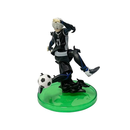 Seishiro Nagi Soccer Jersey Blue Lock Anime Figure Model Statue PVC 4" [No Box]