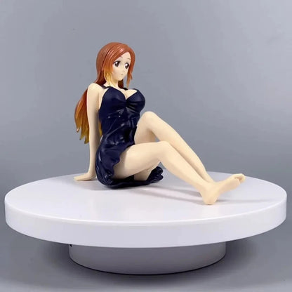 Orihime Inoue Relax Time Bleach Kawaii Anime Figure Model Statue PVC 4" [No Box]