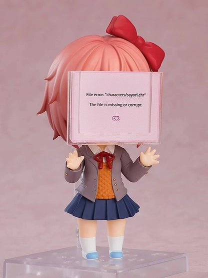 Sayori Doki Doki Literature Club! Adjustable Kawaii Anime Figure PVC 4" [Boxed]